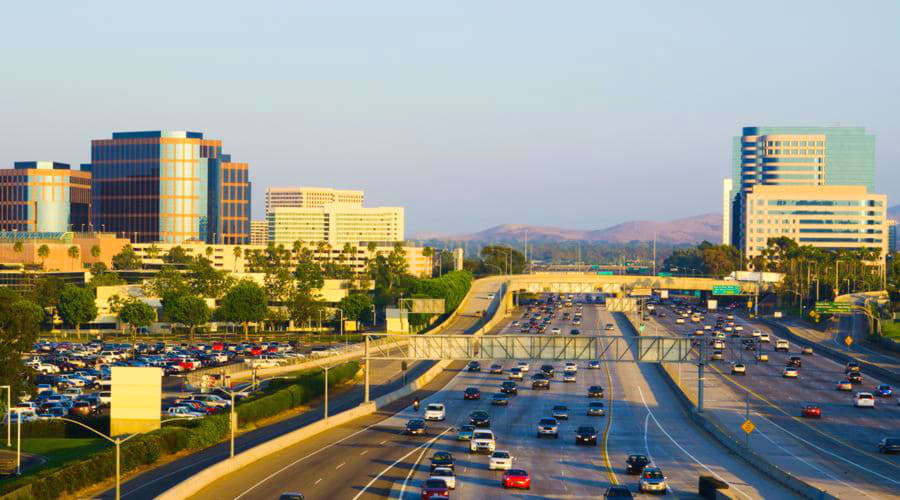 What are the most popular vehicle choices in Irvine?